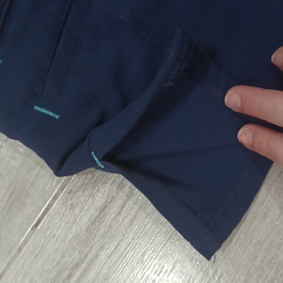 Scrubstar Performance navy blue short sleeve scrubs scrub top indigo small - Picture 12 of 12